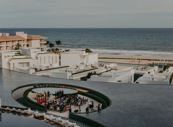 Viceroy Los Cabos water ceremony – bespoke destination wedding Mexico